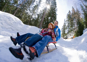 familien kinder rodel kaunerberg