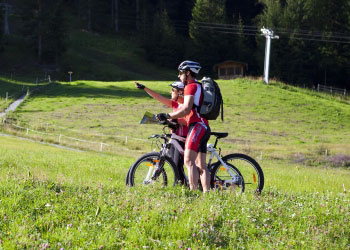 sommer mountainbike ferienwohnung kaunerberg